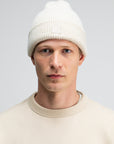 BUTCHER OF BLUE BEANIE ARMY WOOL HOOK BEIGE GREY