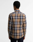 BARBOUR OVERHEMD EDGAR TAILORED SHIRT STONE