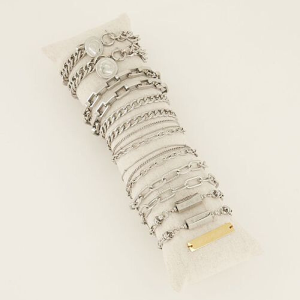 MY JEWELLERY SIERADEN ARMBANDEN REFILL GOLD & SILVER