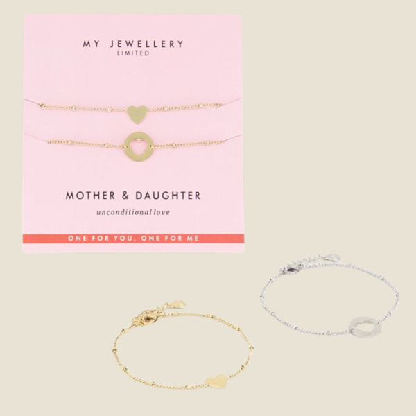 MY JEWELLERY SIERADEN ARMBANDEN MOEDER DOCHTER GOLD & SILVER