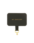 MY JEWELLERY TELEFOONKOORD-BEVESTIGING LANYARD BLACK