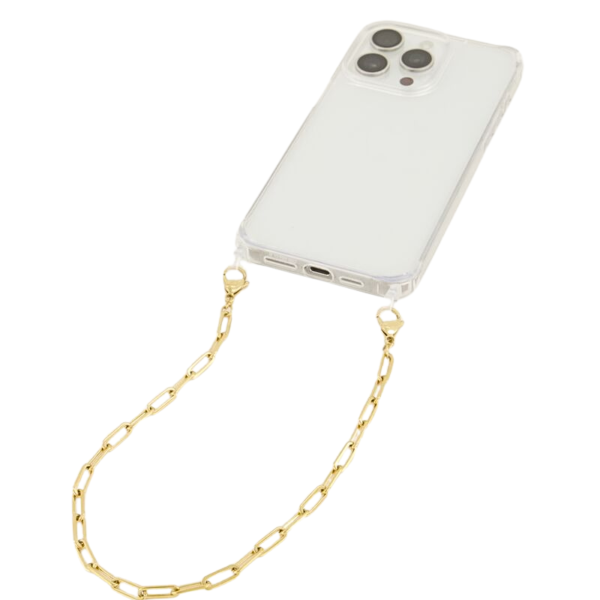 MY JEWELLERY TELEFOONKOORD SHORT SCHAKEL GOLD