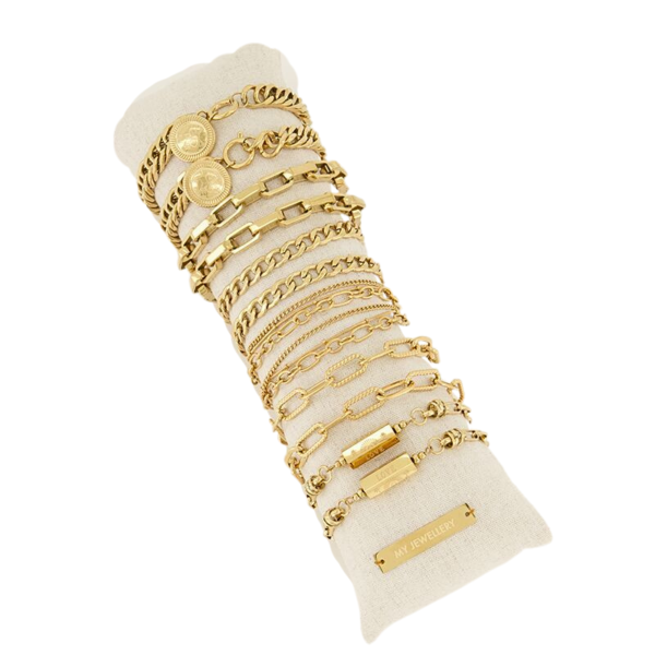 MY JEWELLERY ARMBAND GROVE ARMBANDEN GOLD