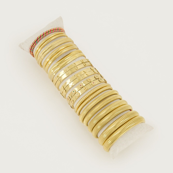 MY JEWELLERY ARMBANDEN BOLD BANGLES GOLD