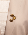 MY JEWELLERY BROCHE SET THE NEW ICONICS GOLD