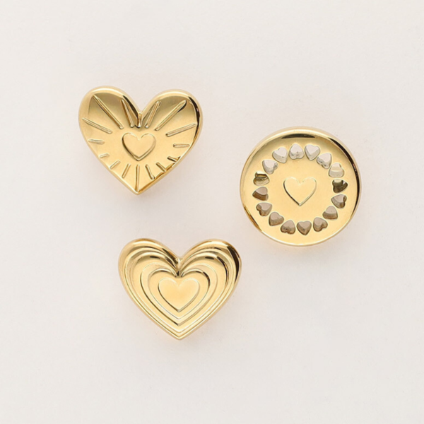 MY JEWELLERY BROCHE SET THE NEW ICONICS GOLD