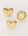 MY JEWELLERY BROCHE SET THE NEW ICONICS GOLD