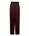 NEO NOIR PANTS EMMETT HEAVY SATEEN BURGUNDY
