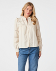 NEO NOIR BLOUSE ISALA CORDUROY IVORY