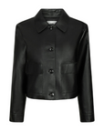 NEO NOIR JACKET ROMANA FAUX PU BLACK