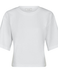 NEO NOIR T-SHIRT ASHA BOXY TEE WHITE
