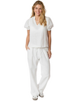 NEO NOIR BLOUSE ODESA LINEN WHITE