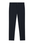 BOSS MEN PANTS SLIM FIT STRETCH COTTON DARK BLUE