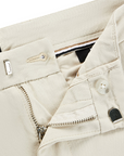 BOSS MEN PANTS SLIM FIT STRETCH COTTON OPEN WHITE