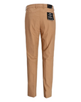 BOSS MEN PANTS SLIM FIT COTTONMIX STRETCH MEDIUM BEIGE