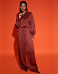 STUDIO AMAYA PANTS JASMIN BROEK ORANGE