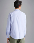 PAUL & SHARK OVERHEMD COTTON OXFORD OVERSHIRT LIGHT BLUE