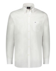 PAUL & SHARK OVERHEMD POPLIN COTTON SHIRT WHITE