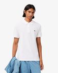LACOSTE MEN POLO L.12.12 PIQUE WHITE