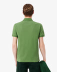 LACOSTE MEN POLO PARIS REGULAR FIT STRETCH PIQUE GREEN