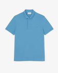LACOSTE MEN POLO PARIS REGULAR FIT STRETCH PIQUE ABYSS BLUE