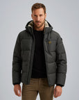 PME LEGEND JAS YETCRAFT SEMI LONG JACKET MELANGE DARK GREY
