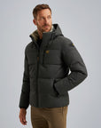 PME LEGEND JAS YETCRAFT SEMI LONG JACKET MELANGE DARK GREY