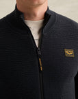 PME LEGEND VEST ZIP JACKET TEXTURE YARN SALUTE