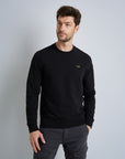 PME LEGEND SWEATER AIRSTRIP CREWNECK AMERICAN CLASSIC BLACK