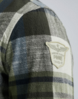 PME LEGEND OVERHEMD SLUB YARN DYED CHECK LODEN GREEN