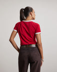 PINK NOIR T-SHIRT MAELEY SAVVY RED