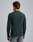 PME LEGEND POLO STRUCTURE KNIT SWEATER STARGAZER