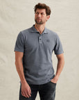 PME LEGEND POLO POPCORN STRUCTURE JERSEY FOLKSTONE GREY