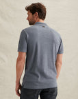 PME LEGEND POLO POPCORN STRUCTURE JERSEY FOLKSTONE GREY