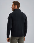 PME LEGEND SWEATER HALF ZIP INTERLOCK JERSEY SALUTE