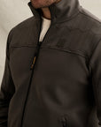 PME LEGEND VEST ZIP JACKET INTERLOCK SWEAT BELUGA