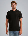 PME LEGEND T-SHIRT R-NECK HEAVY SLUB JERSEY BLACK