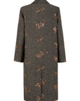 COSTER COPENHAGEN JAS SEQUINS COAT ROSE/OLIVE