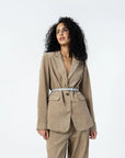 COSTER COPENHAGEN BLAZER CORDUROY MOON ROCK