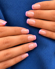 FREAKY NAILS GELNAGELS PRESS-ON PINK FRENCH ♥