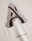 AEDEN SWEATER RUNEY WHITE CAP GREY