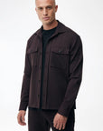 GENTI OVERSHIRT MIDTOWN BORDEAUX
