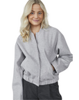 SISTERS POINT JACKET VABAIA-BOMBER L. GREY MELANGE