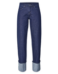SISTERS POINT JEANS ONEA-TURNUP UNWASHED DENIM