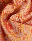 STUDIO AMAYA JAS ALICE BOMBERJACKET MULTI PRINT ORANGE