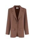 STUDIO AMAYA BLAZER PUCK BROWN