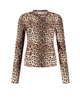 STUDIO AMAYA TOP YARA LEOPARD MULTI PRINT