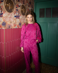 STUDIO AMAYA BLOUSE ELLIE FUCHSIA