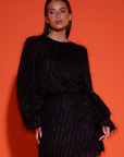 STUDIO AMAYA ROK DREAMS GLITTER BLACK