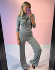 STUDIO AMAYA TOP BO LONGSLEEVE GREY
